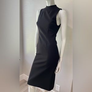 Alice + Olivia Black Midi Dress
